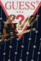 Dziewczynka Guess bluza bawełniana dziecięca J6RQ04.KA6R4.PPY2 granatowy