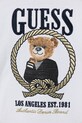 Dziewczynka Guess bluza bawełniana dziecięca J6RQ05.KAD74.PPY2 biały