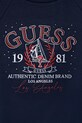 Dziewczynka Guess bluza bawełniana dziecięca J6RQ06.KAD74.PPY2 granatowy