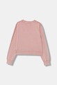 Guess bluza bawełniana dziecięca J6RQ09.KAX74.PPY2 różowy SS26