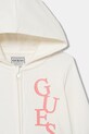 Dziewczynka Guess bluza bawełniana dziecięca K6RQ01.KA6R4.PPY2 beżowy
