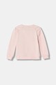 Guess bluza bawełniana dziecięca K6RQ03.KAD74.PPY2 różowy SS26