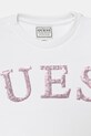 Dziewczynka Guess bluza dziecięca bawełniana K6RQ05.KAD74.PPY2 biały