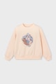 Mayoral bluza dziecięca z elastanem beżowy 3448.6G.Mini.PPY2