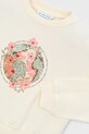 Mayoral bluza dziecięca beżowy 3448.6G.Mini.PPY2