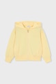 Παιδική μπλούζα Mayoral με κουκούλα κίτρινο 3457.6F.Mini.PPY2