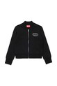 Дитяча кофта з бавовною Diesel SKIPPY SWEAT-SHIRT з еластаном чорний J02620.0GEAD