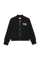 Diesel bluza dziecięca z bawełną SKIPPY SWEAT-SHIRT z elastanem czarny J02620.0GEAD