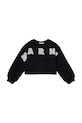 Marni bluza bawełniana dziecięca MS220F SWEAT-SHIRT nadruk czarny M01193.M00V0
