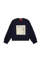 MAX&Co. bluza bawełniana dziecięca MAXS3F SWEAT-SHIRT nadruk granatowy MX0037.MX056