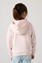 Levi's bluza dziecięca MEET AND GREET ZIP UP HOOD 3EP548 różowy