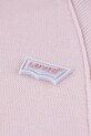 Levi's bluza dziecięca MEET AND GREET ZIP UP HOOD różowy 3EP548