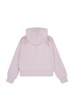 Dziewczynka Levi's bluza dziecięca MEET AND GREET ZIP UP HOOD 4EP548 różowy