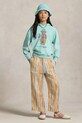 Polo Ralph Lauren bluza dziecięca bawełniana turkusowy 313A11823002