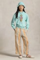 Polo Ralph Lauren bluza dziecięca bawełniana turkusowy 313A11823002
