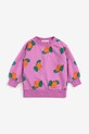 Bobo Choses bluza bawełniana dziecięca Tangerine 126AB043 różowy SS26