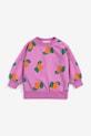 Детски памучен суичър Bobo Choses Tangerine 126AB043 розов SS26