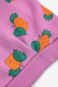 Детски памучен суичър Bobo Choses Tangerine виолетов 126AC044