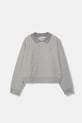 Elisabetta Franchi bluza dziecięca bawełniana szary EFFE166.0.FF002