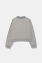 Elisabetta Franchi bluza dziecięca bawełniana EFFE166.0.FF002 szary SS26