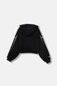 Elisabetta Franchi bluza bawełniana dziecięca EFFE167.0.FF002 czarny SS26