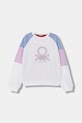 United Colors of Benetton bluza bawełniana dziecięca nadruk multicolor 3J68C10S5.G.Stagionale