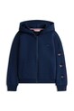 Tommy Hilfiger bluza z kapturem dziecięca z bawełną KG0KG09129.128.176.PPY2 granatowy SS26