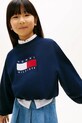 Tommy Hilfiger bluza z bawełną KG0KG09236.128.176.PPY2 granatowy