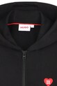 Detská mikina HUGO čierna G01045.114.150