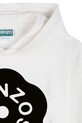 Djevojčice Dječja pamučna dukserica Kenzo Kids K61805.114.150 bijela