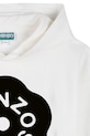 Djevojčice Dječja pamučna dukserica Kenzo Kids K61805.114.150 bijela