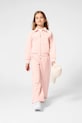 Dječja dukserica BOSS s elastinom roza J53019.114.150