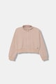 Guess bluza rozpinana dziecięca bawełniana różowy J6GQ05.KF520.PPY2.M