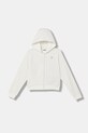 Guess bluza rozpinana dziecięca z bawełną biały J6GQ07.KF712.PPY2.M