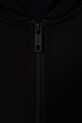 Guess bluza rozpinana dziecięca z bawełną czarny J6GQ07.KF712.PPY2.M