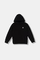 Guess bluza z kapturem dziecięca czarny J6GQ10.KF712.PPY2.M