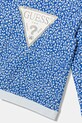 Dziewczynka Guess bluza bawełniana dziecięca K6GQ00.KA6R4.PPY2.M niebieski