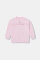 Guess bluza dziecięca bawełniana różowy K6GQ01.KA6R4.PPY2.M