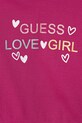 Dziewczynka Guess bluza dziecięca z bawełny K6GQ02.KF384.PPY2.M różowy