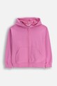 Detská mikina Coccodrillo s kapucňou ružová WC6132401VGA