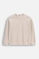 Detská mikina Coccodrillo bez kapucne béžová WC6132102FBJ