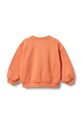 Dziewczynka Wheat bluza dziecięca bawełniana 0357.671.GOTS pomarańczowy