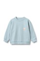 Wheat bluza dziecięca bawełniana 0390.671.GOTS niebieski SS26