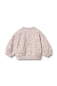 Wheat bluza bawełniana niemowlęca 4371.624.GOTS fioletowy SS26