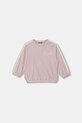 United Colors of Benetton bluza dziecięca bawełniana różowy 3F9VG10M2.P.Stagionale