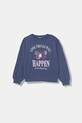 United Colors of Benetton Mikina detská bavlnená modrá 3J68C10SE.G.Stagionale