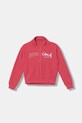 United Colors of Benetton bluza rozpinana dziecięca bawełniana różowy 3J68C505U.G.Stagionale