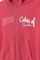 Dziewczynka United Colors of Benetton bluza rozpinana dziecięca bawełniana 3J68C505U.G.Stagionale różowy