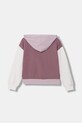 United Colors of Benetton bluza rozpinana z kapturem dziecięca bawełniana 3J68C505X.G.Stagionale różowy SS26