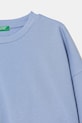 Dievča United Colors of Benetton mikina detská bavlnená 3NBMC10SD.G.Stagionale modrá
